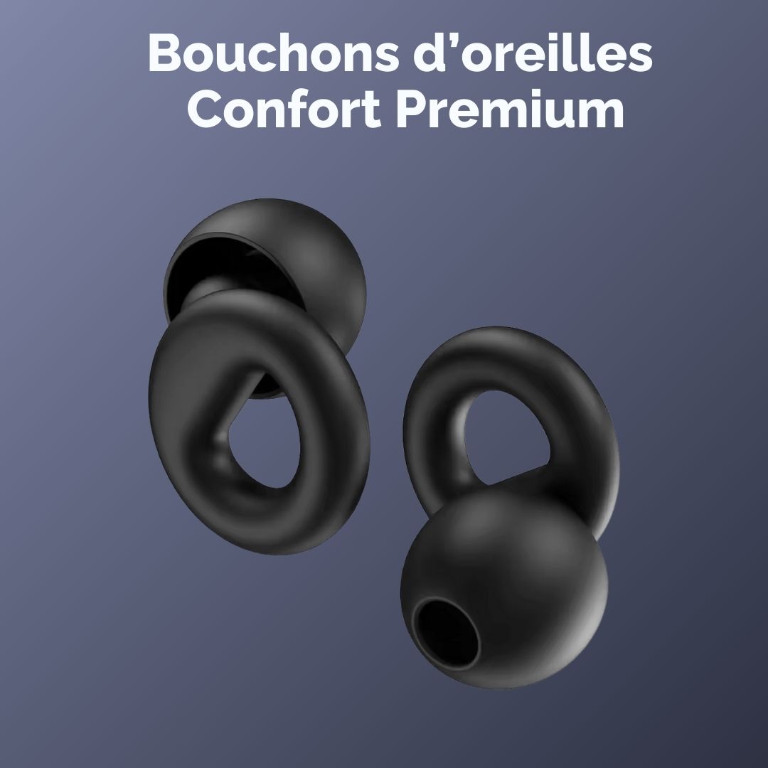 SomniZen - Bouchons d’oreilles confort premium