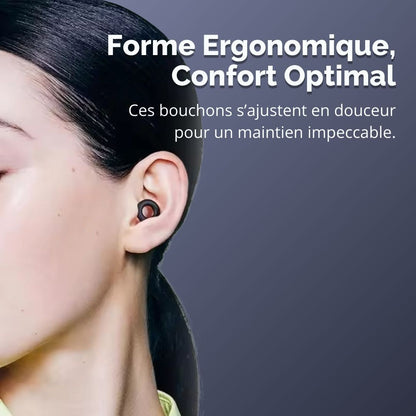 SomniZen - Bouchons d’oreilles confort premium