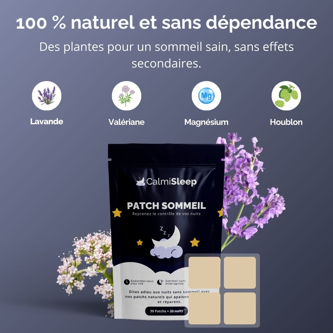 CalmiSleep - Patchs pour un Sommeil Naturel