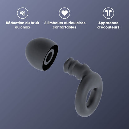 SomniZen - Bouchons d’oreilles confort premium